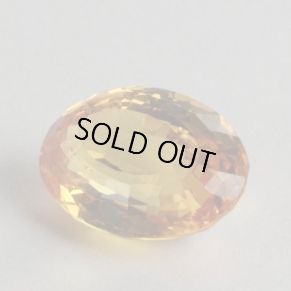 画像5: ○当店蔵出し品○ シトリン　オーバル　約14×10mm 9.124ct (5)