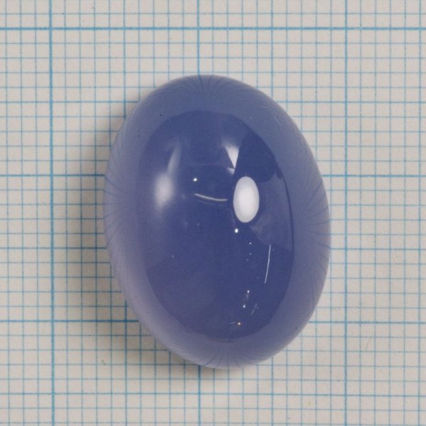 画像4: ブルーカルセドニー　カボション　約20×15mm 20.22ct (4)