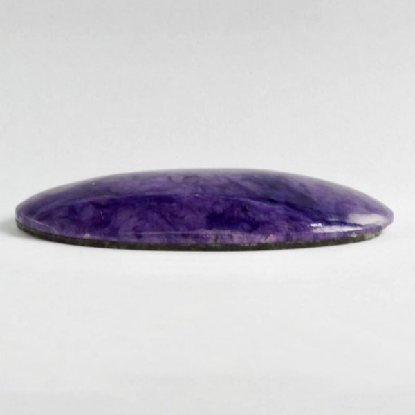 画像3: ※ワケあり※ チャロアイト ダブレット 約53×24×厚み約8mm 79.2ct (3)