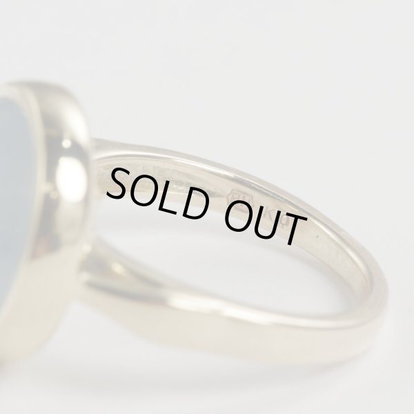 画像6: K10ブルーカルセドニーリング (6)