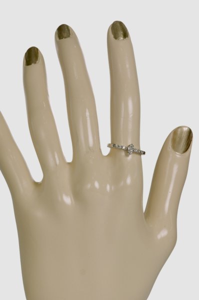 画像7: Pt900マーキスダイヤモンドリング (7)