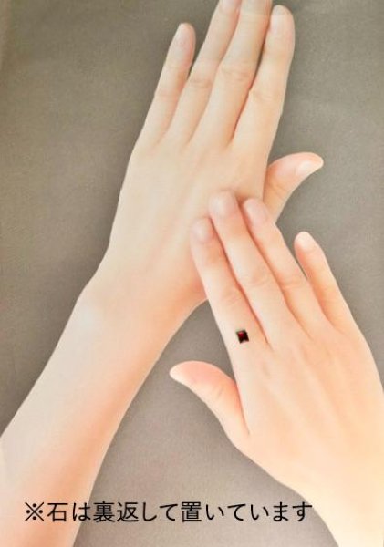 画像7: ガーネット　スクエア約5×5×厚み3.3mm 1月誕生石 (7)