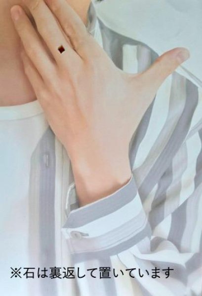 画像6: ガーネット　スクエア約5×5×厚み3.3mm 1月誕生石 (6)