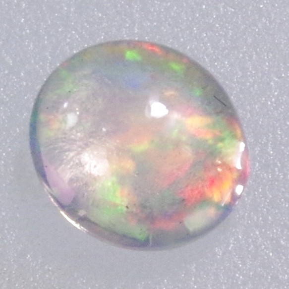 メキシコオパール(ウォーターオパール)　0.941ct 約7×6.5×厚み4mm