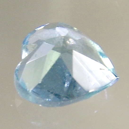 アクアマリン ハート 0.347ct 3月の誕生石