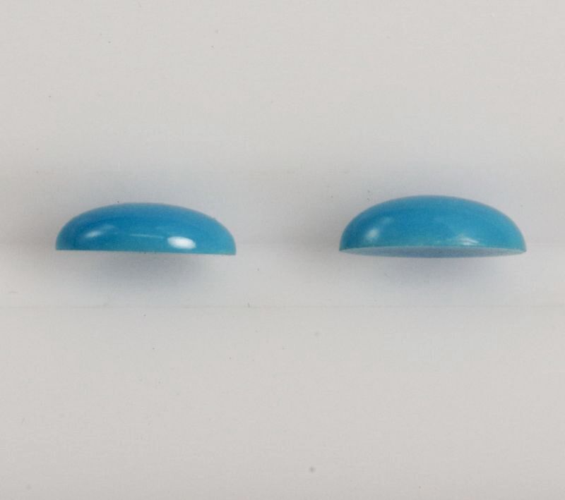 ターコイズ(トルコ石) 約7×5mm 12月誕生石 - ルビー通販 ベル