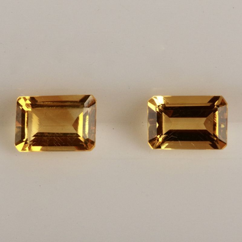シトリン 約6×4mm 11月誕生石